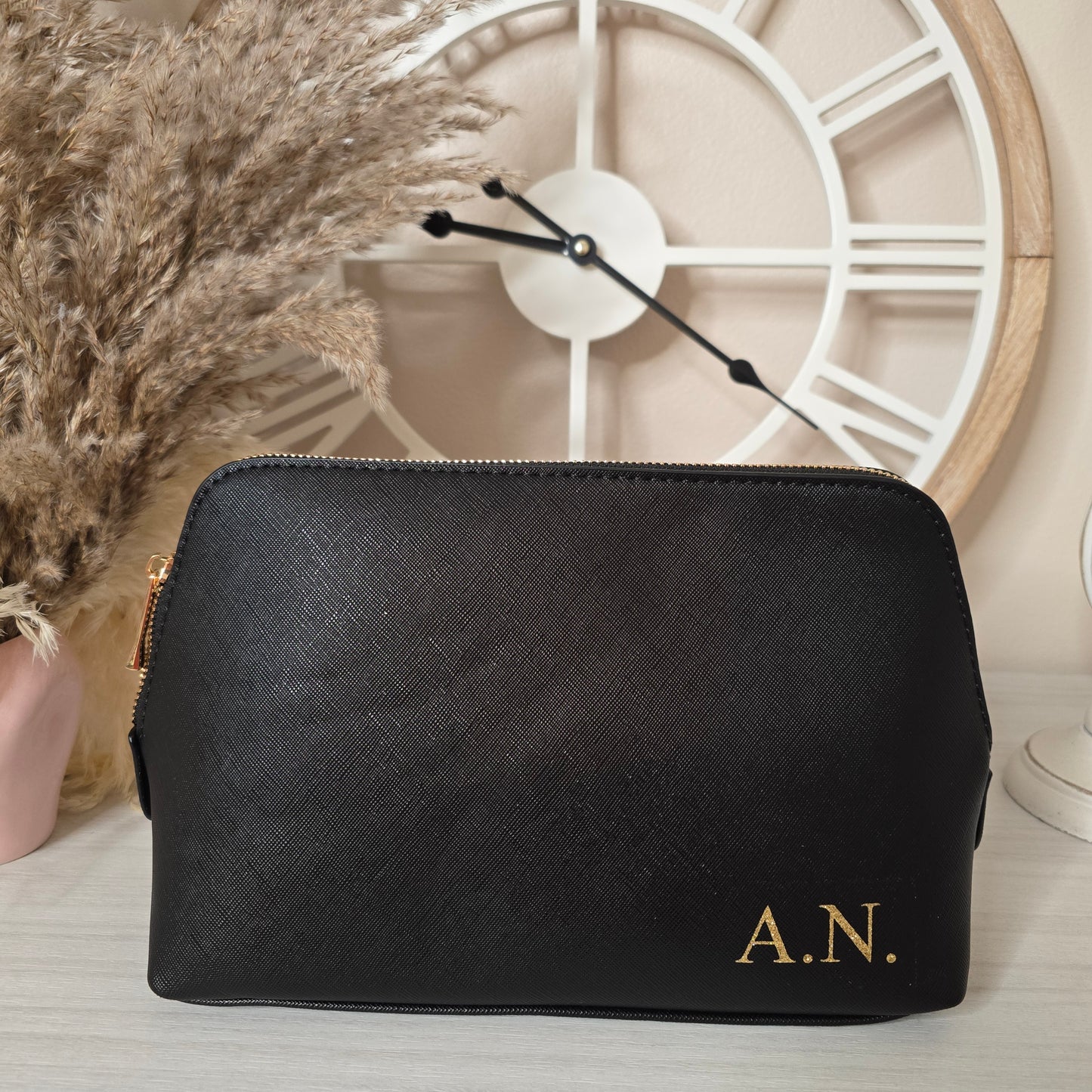 Pochette beauty saffiano grande