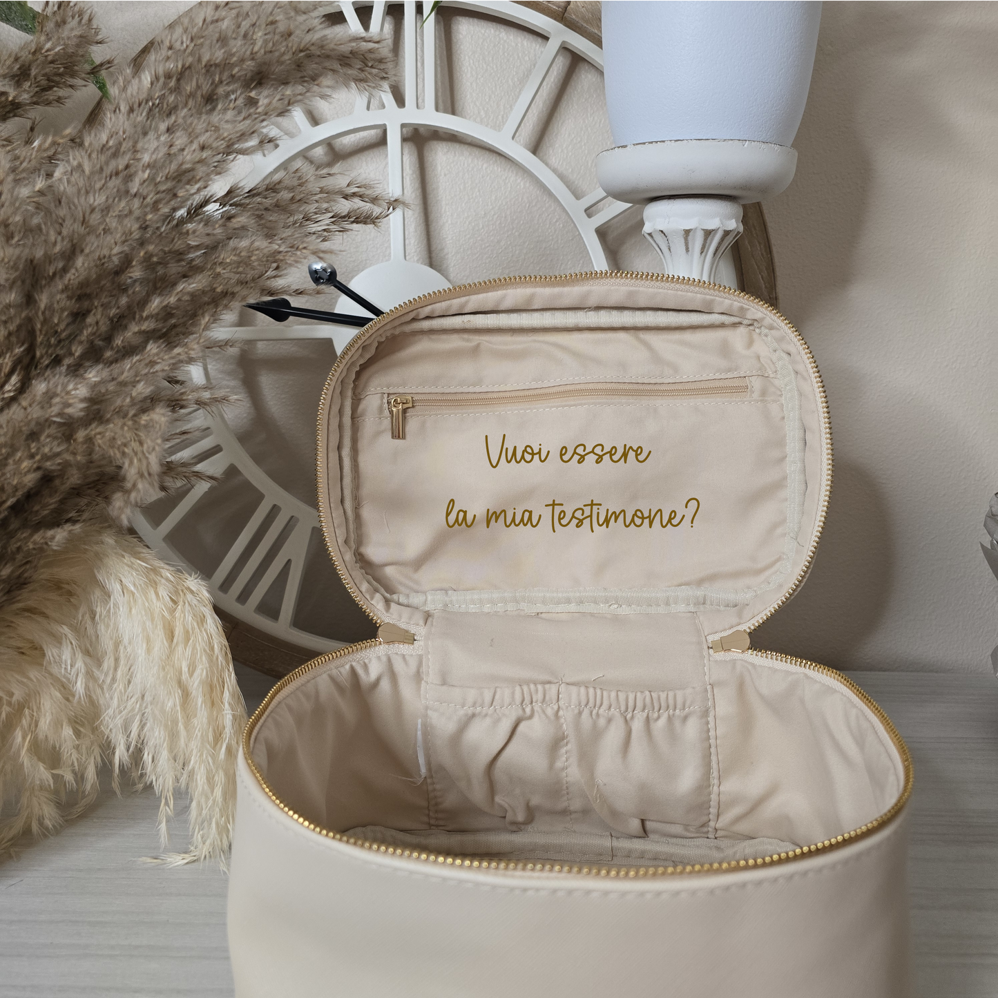 Beauty saffiano personalizzato
