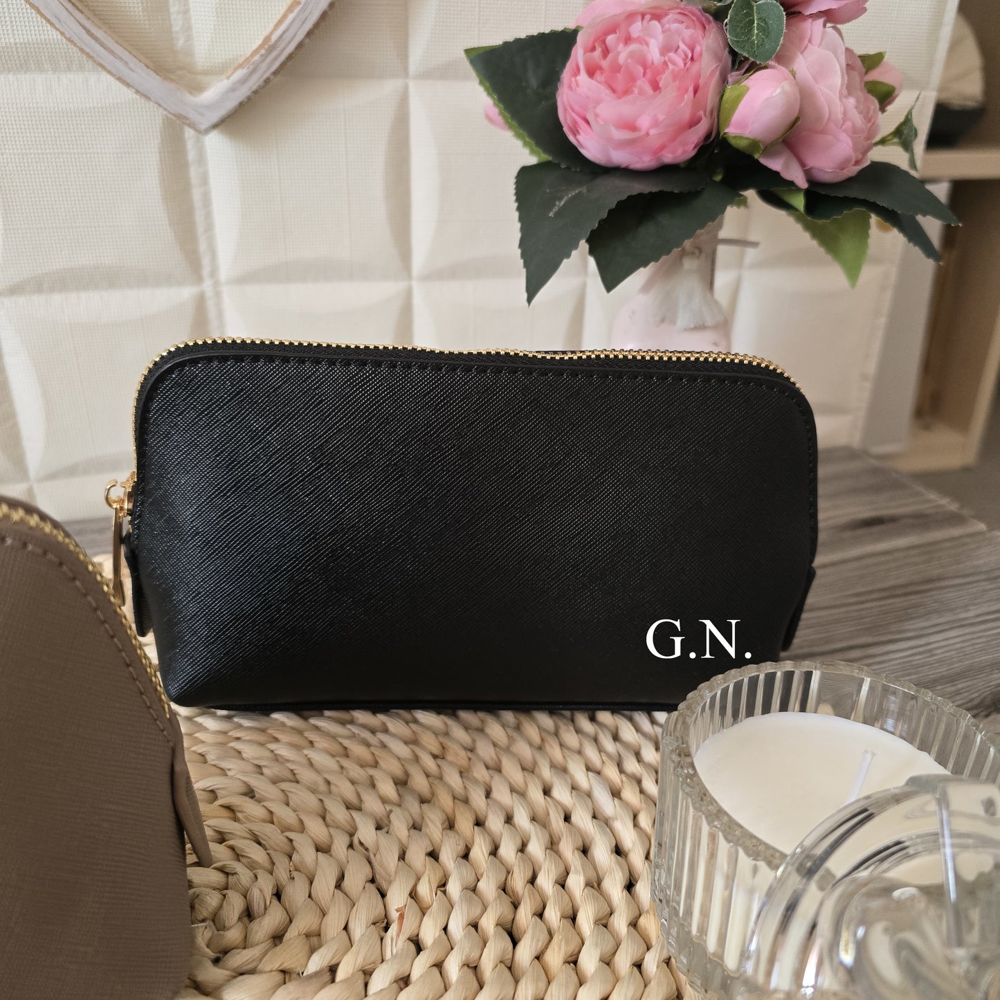 Pochette beuty saffiano