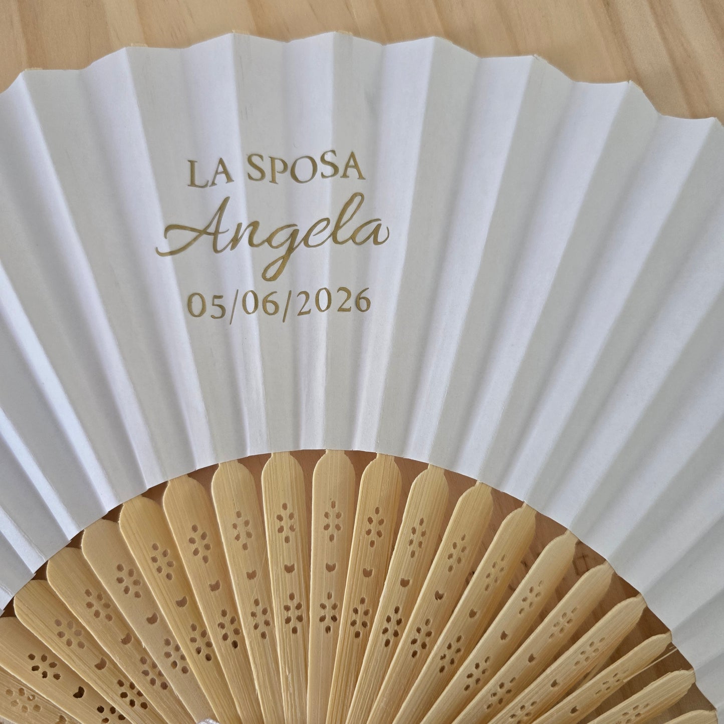 Ventaglio personalizzato