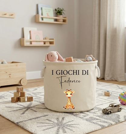 Cesta porta giochi