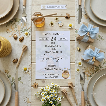 Inviti compleanno Winnie the pooh