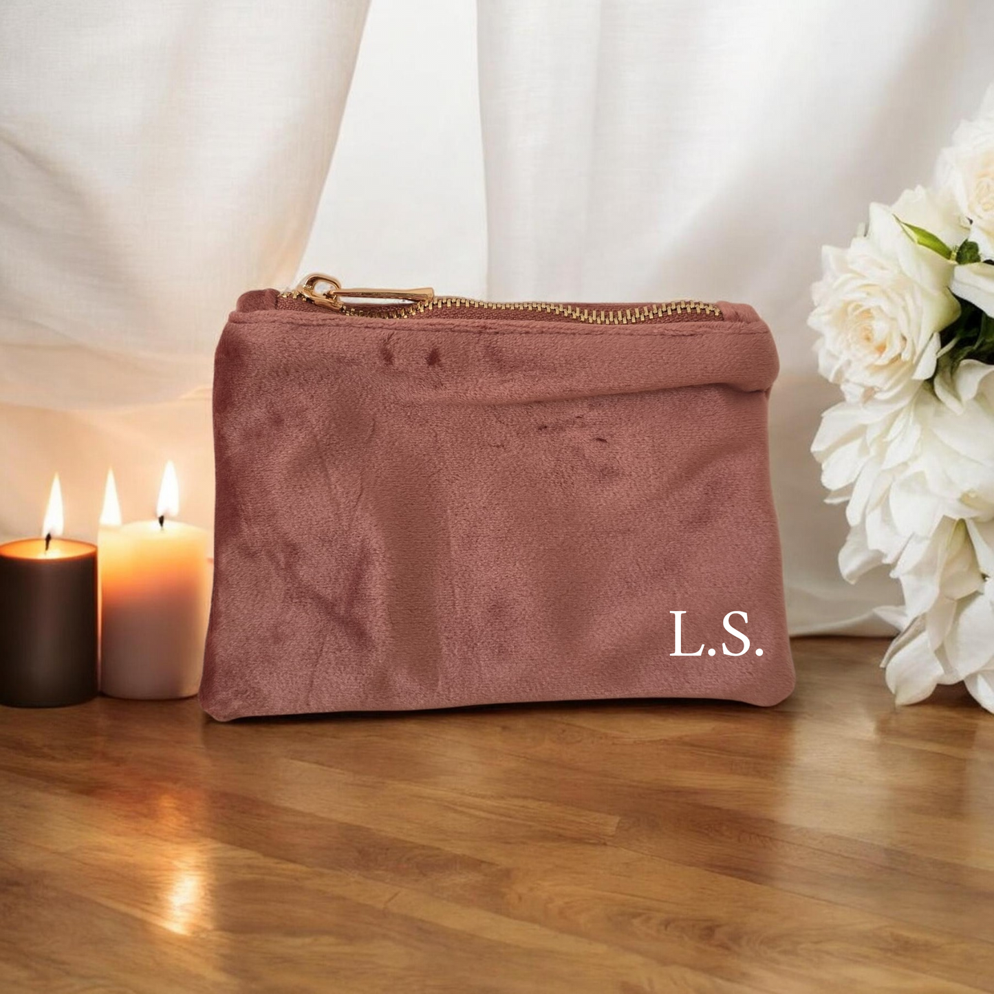 Pochette velluto personalizzata